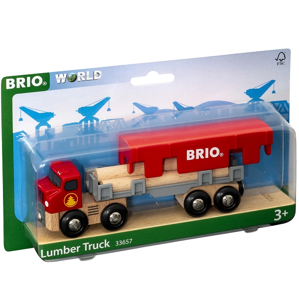 Brio Lastbil med tømmer - 2020 - BRIO
